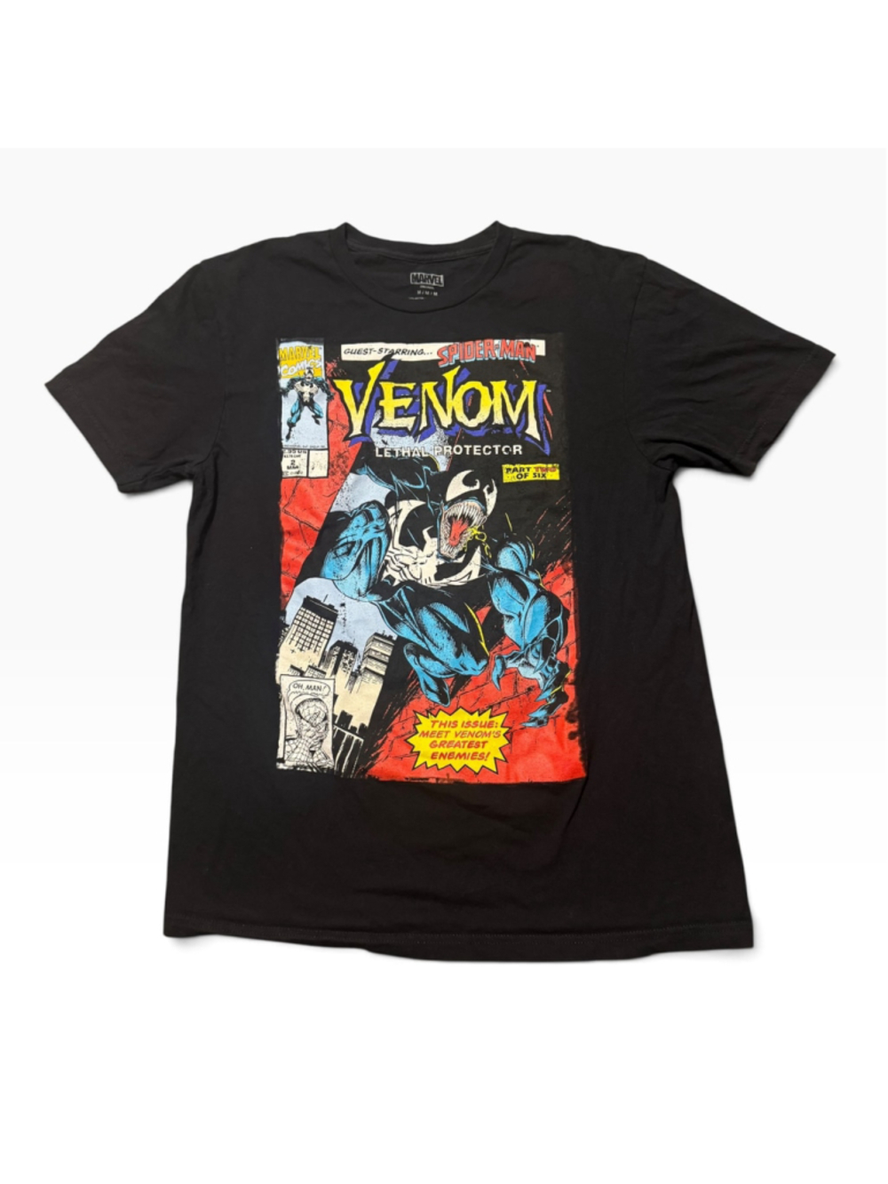 Marvel Venom Lethal Protector Spiderman Shirt Size M